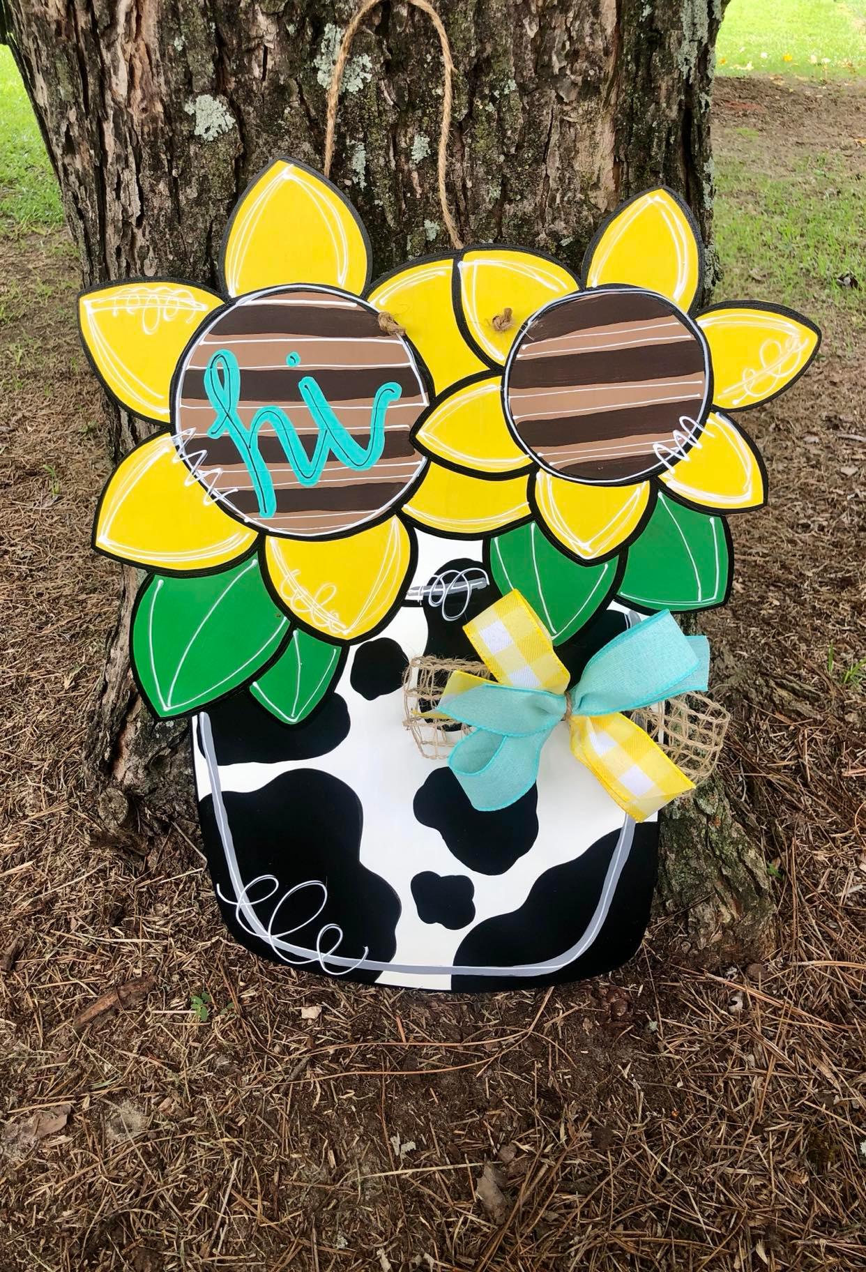 Sunflower Jar