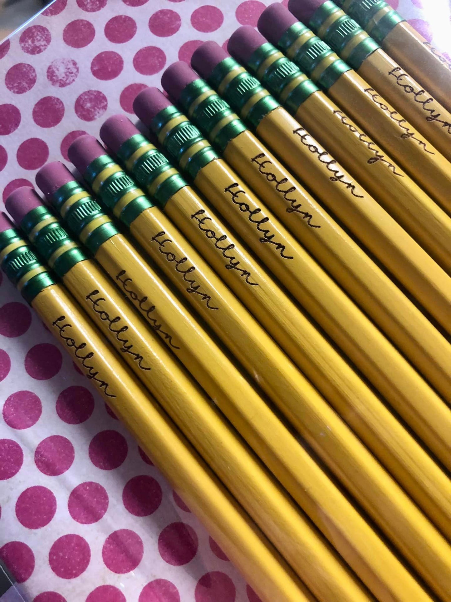 Custom Engraved Pencils