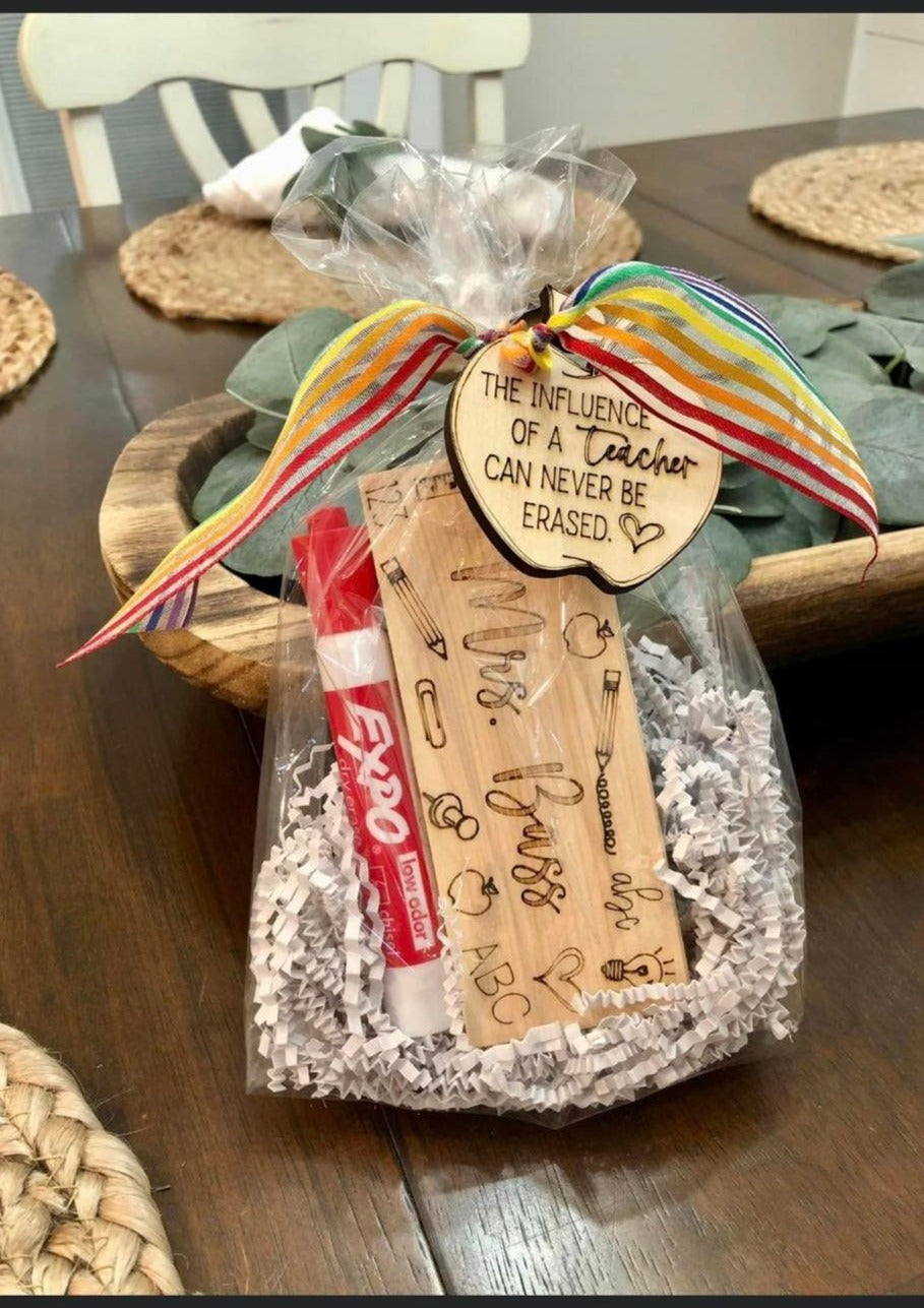 Engraved Eraser Gift Set