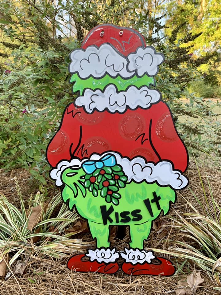 Green Man Kiss It