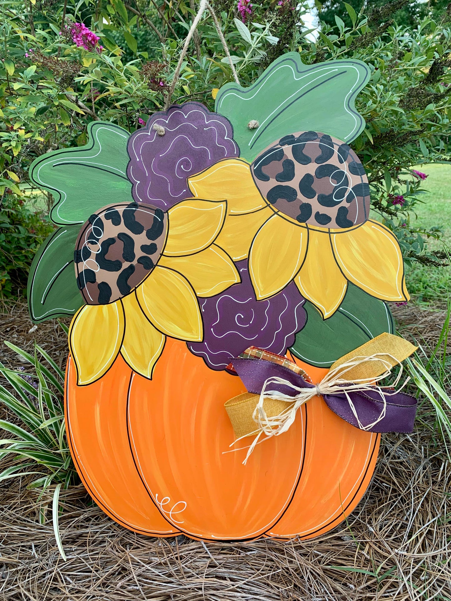 Floral Pumpkin