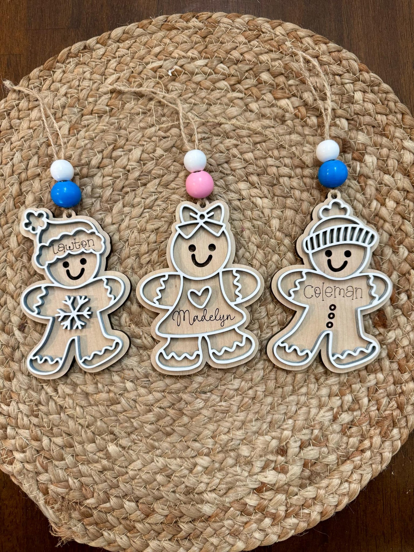 Gingerbread Personalized Ornament