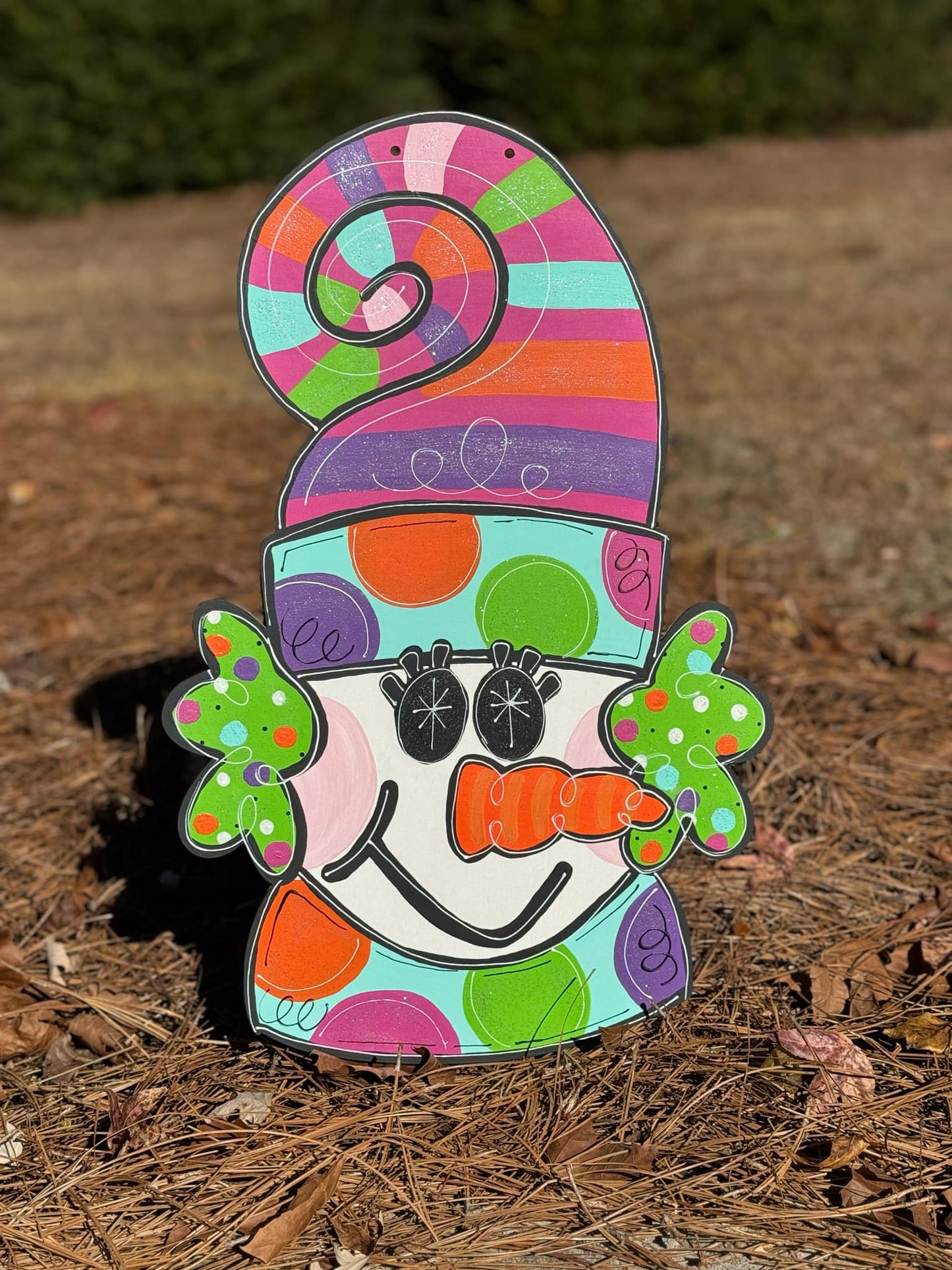 Colorful Snowman