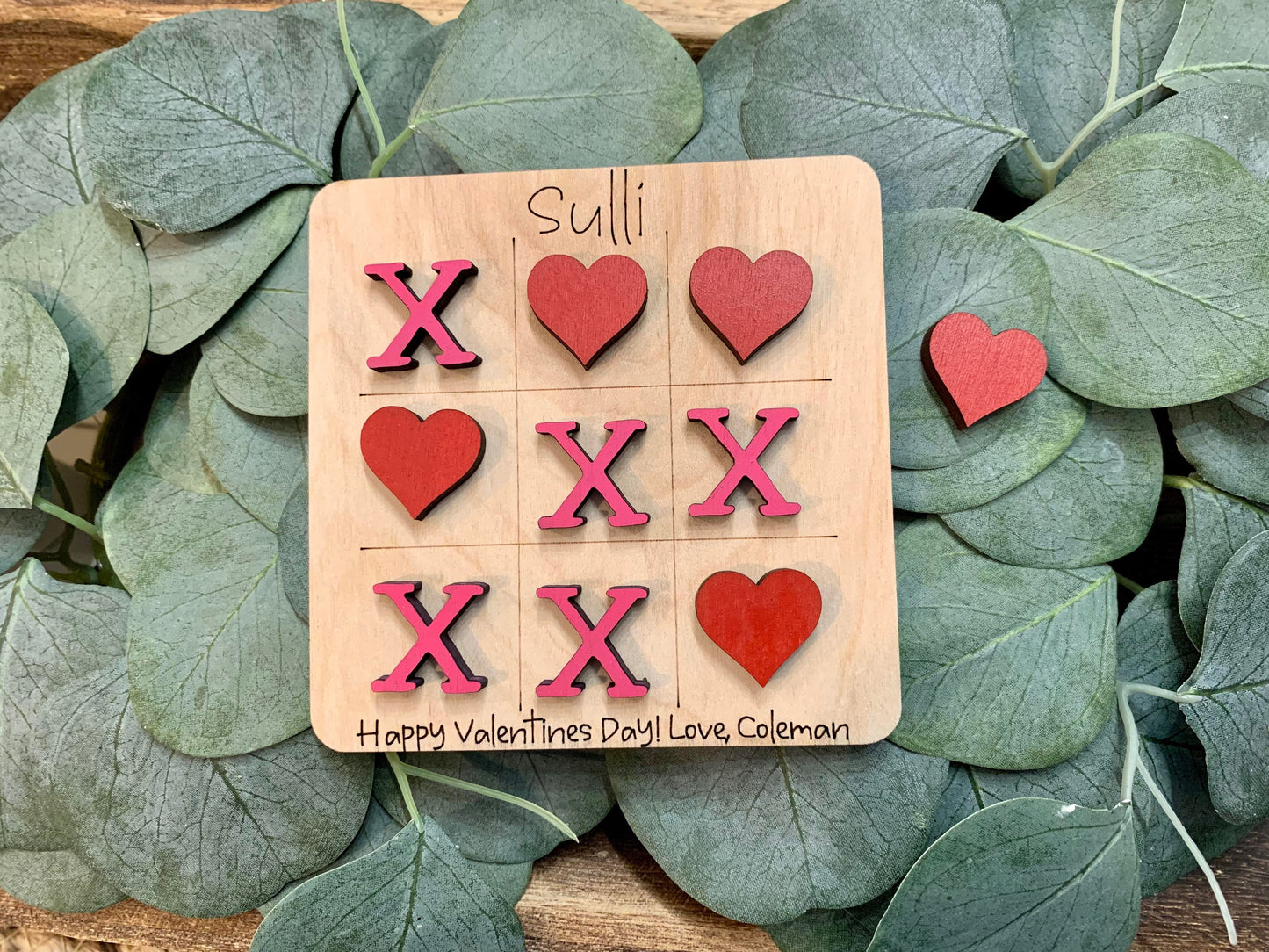 Valentine Tic-Tac-Toe Grams
