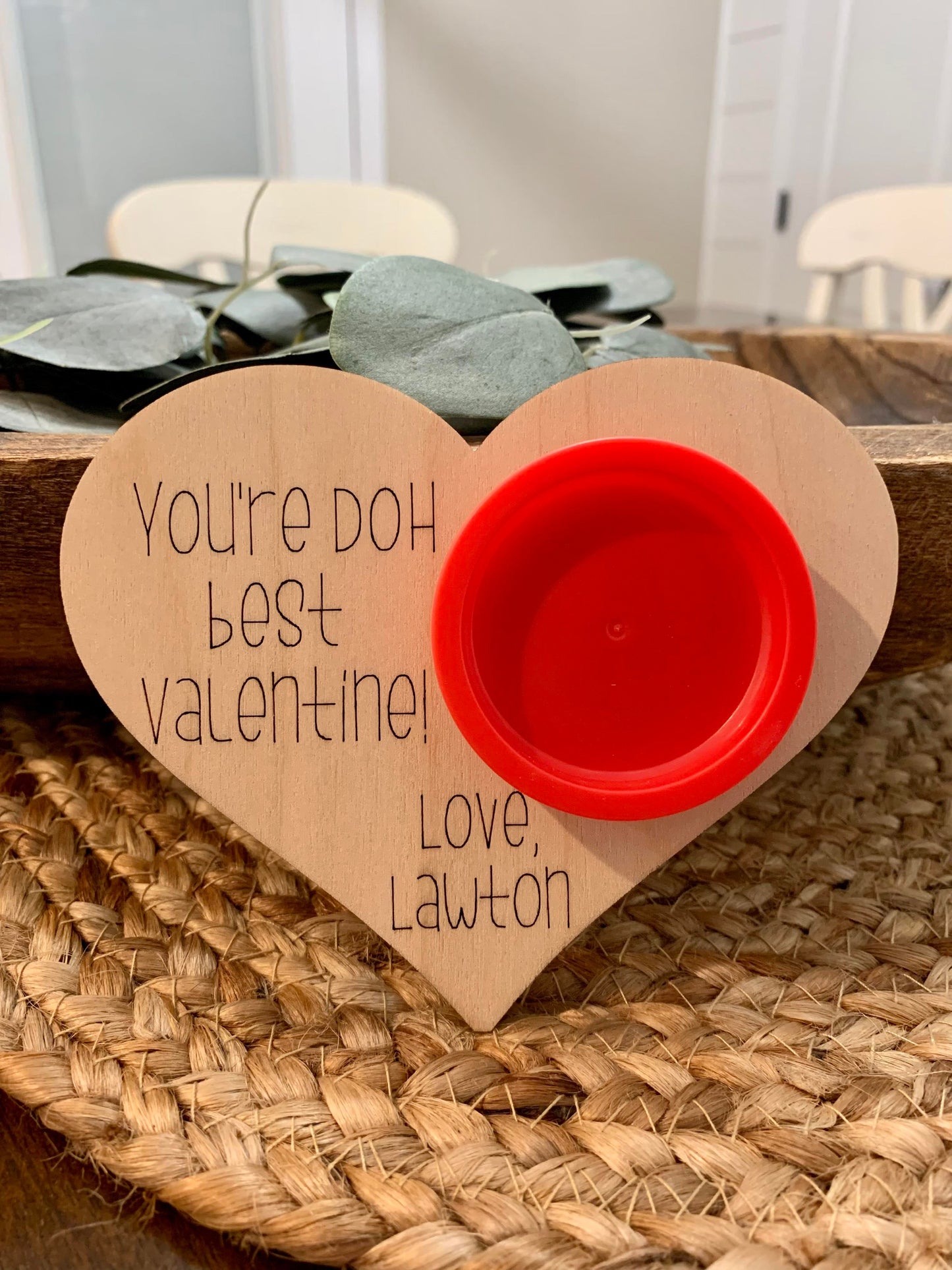 Valentine Playdoh Grams