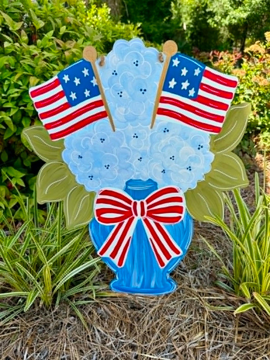 Patriotic Hydrangea