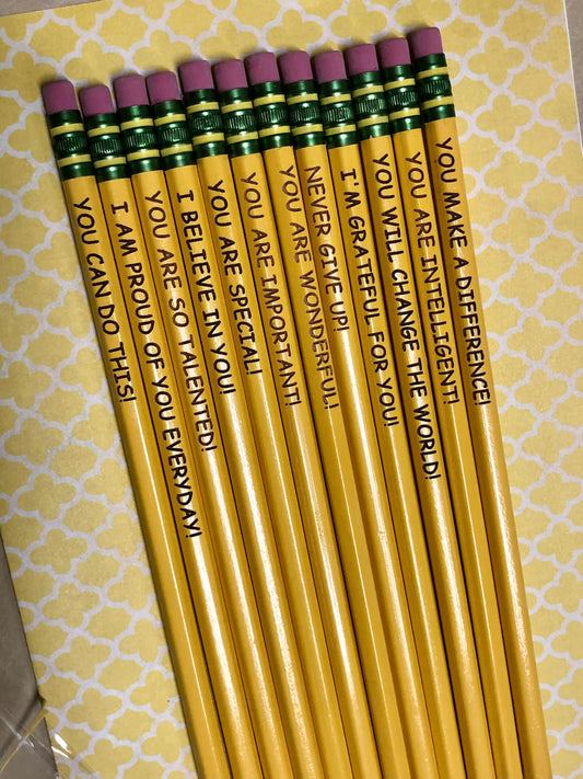 Custom Engraved Pencils