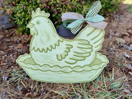Hen on a Nest