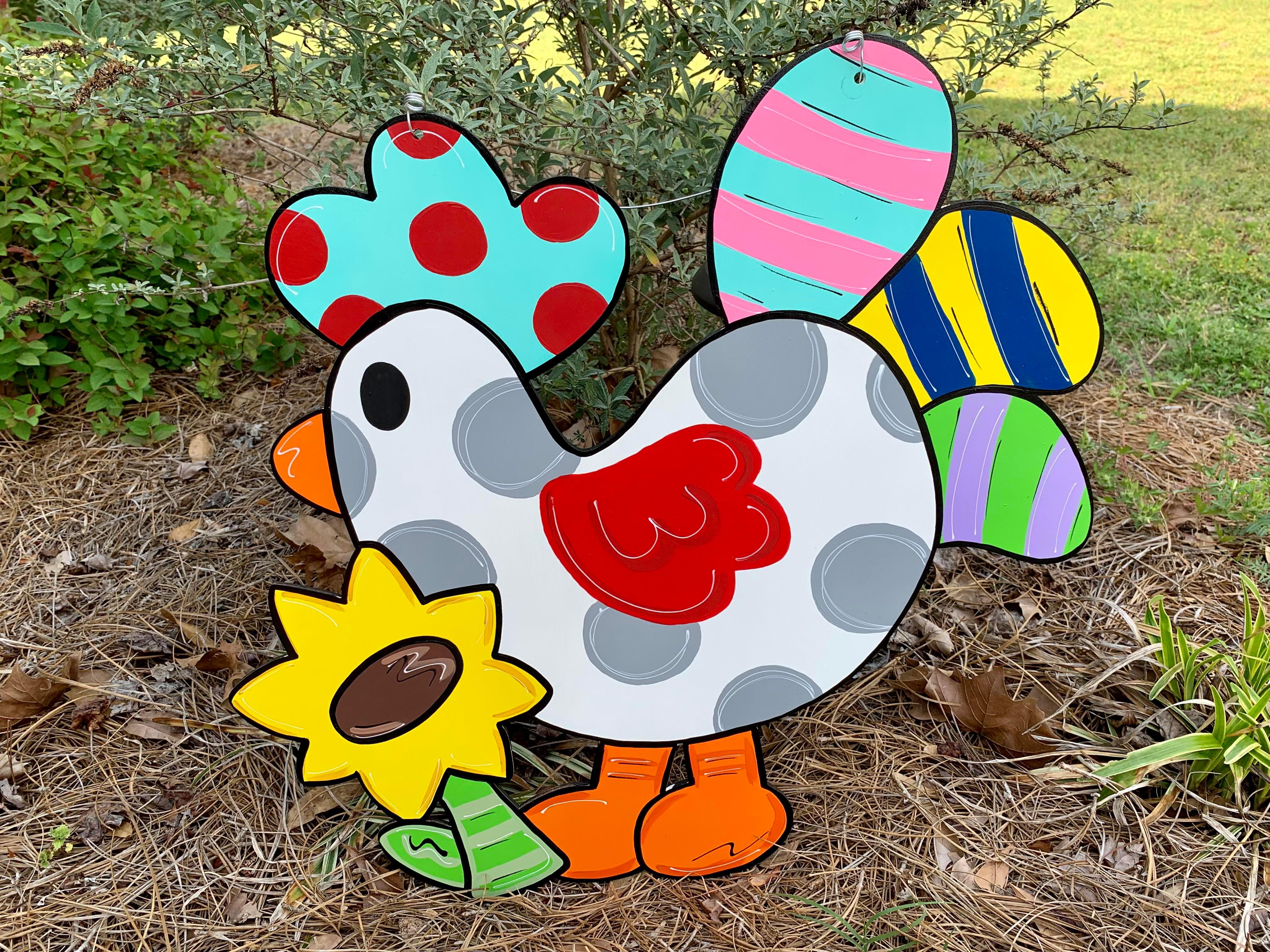Funky Rooster – One Twenty-One Designs by Amber Gwynn