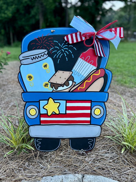 Fourth of July Truck
