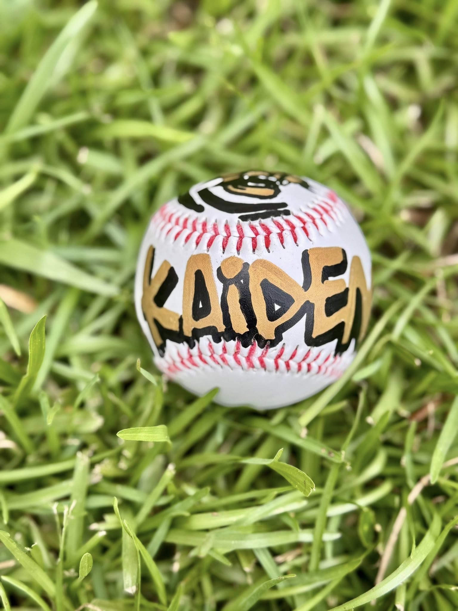Custom Hand-Painted Sports Balls – One Twenty-One Designs by Amber Gwynn