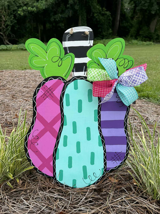 Funky Colorful Pumpkin