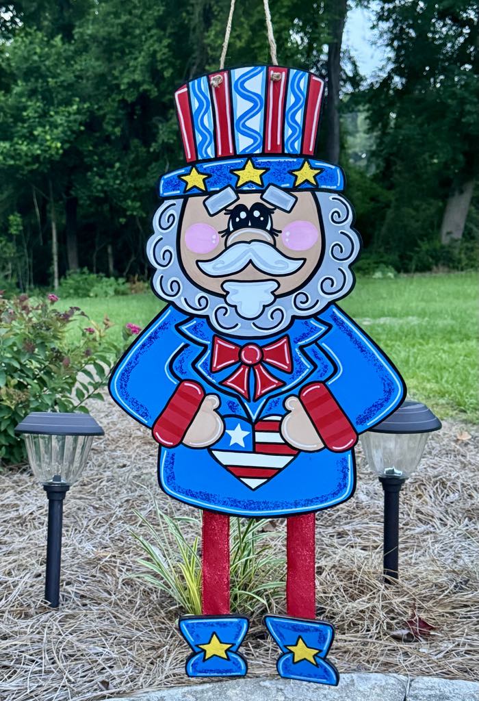 Uncle Sam Ribbon Legs